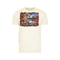 Vintage Arctic all i want for christmas is a horse  with farm Vintage Tee - RanaPortraitStore