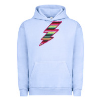 Pigment Grape Ice Pink Serape Lightning Urban Hoodie - Bettercallsaul