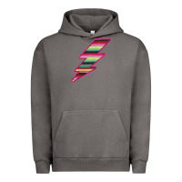 Pigment Tornado Pink Serape Lightning Urban Hoodie - Bettercallsaul