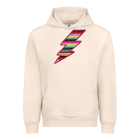 Sandshell Pink Serape Lightning Urban Hoodie - Bettercallsaul