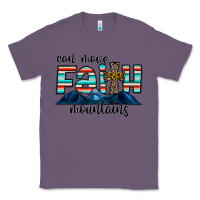 Lavender can move faith mountains Classic Tee - CowhideDigitalArt
