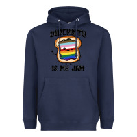 Navy diversity is my jam Heavyweight Hoodie - MaliasSmallBusiness