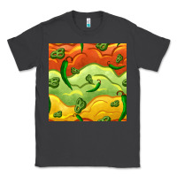 Smoke mexican sauce and jalapeno seamless pattern Classic Tee - BundleAndBundleShop