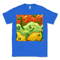 True Royal mexican sauce and jalapeno seamless pattern Classic Tee - BundleAndBundleShop