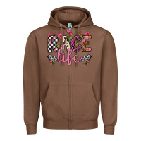 Chestnut race life Zipper Hoodie - Artiststas