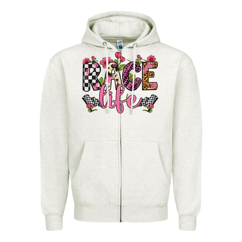 Race Life Zipper Hoodie by Artiststas | Teevron