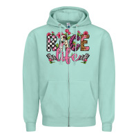 Seafoam race life Zipper Hoodie - Artiststas