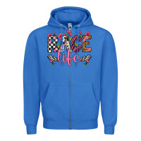 True Royal race life Zipper Hoodie - Artiststas