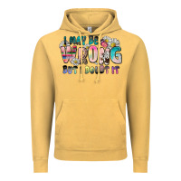 Vintage Mustard i may be wrong but i doubt it Vintage Hoodie - Zillion Design Studio