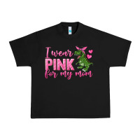 Black I Wear Pink For My Mom Urban Heavy Tee - texasbilliewilder