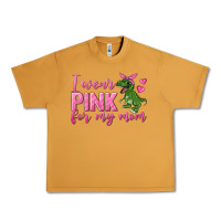 Peanut Butter I Wear Pink For My Mom Urban Heavy Tee - texasbilliewilder