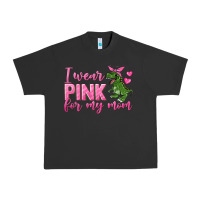 Pigment Black I Wear Pink For My Mom Urban Heavy Tee - texasbilliewilder