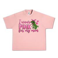 Salmon I Wear Pink For My Mom Urban Heavy Tee - texasbilliewilder