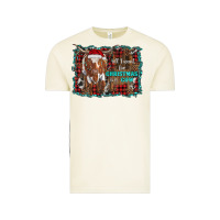 Vintage Arctic all i want for christmas is a cow longhorn Vintage Tee - RanaPortraitStore
