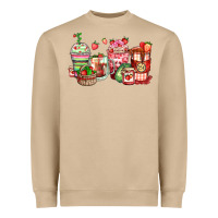 Mushroom strawberry farm fresh coffee cups Heavyweight Sweatshirt - Zillion Design Studio