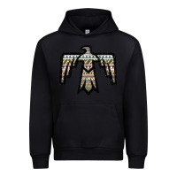 Black Western Green Aztec Thunderbird Urban Hoodie - Bettercallsaul
