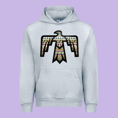 Western Green Aztec Thunderbird Urban Hoodie Designed By Bettercallsaul