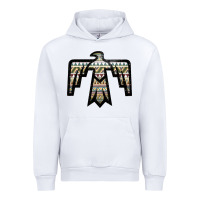 White Western Green Aztec Thunderbird Urban Hoodie - Bettercallsaul