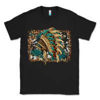 Black indian headdress with background Classic Tee - HRA Design Shop