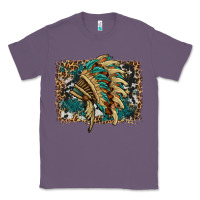 Lavender indian headdress with background Classic Tee - HRA Design Shop