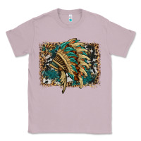 Lilac indian headdress with background Classic Tee - HRA Design Shop