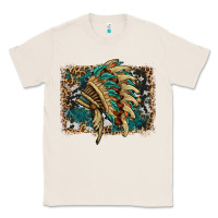 Natural indian headdress with background Classic Tee - HRA Design Shop
