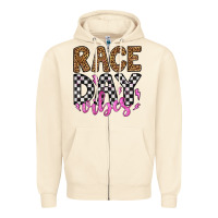 Sandshell race day vibes Zipper Hoodie - Artiststas