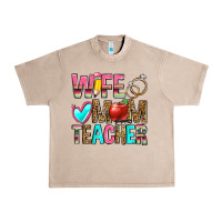 French Oak wife mom teacher Urban Heavy Tee - Zillion Design Studio