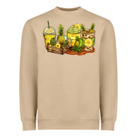 Mushroom pineapple farm fresh coffee cups Heavyweight Sweatshirt - Zillion Design Studio