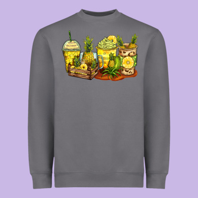 Heavyweight Sweatshirt pineapple farm fresh coffee cups