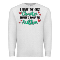 Oatmeal Heather capter author Premium Sweatshirt - MaliasSmallBusiness