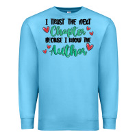Ocean Blue capter author Premium Sweatshirt - MaliasSmallBusiness