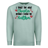 Seafoam capter author Premium Sweatshirt - MaliasSmallBusiness