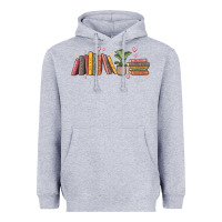 Heather Grey book tropes Heavyweight Hoodie - MaliasSmallBusiness