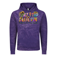 Cloud Purple don't stop believin' hold on to that feeling Vintage Hoodie - Zillion Design Studio