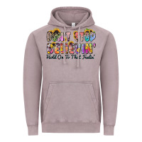 Vintage Zinc don't stop believin' hold on to that feeling Vintage Hoodie - Zillion Design Studio