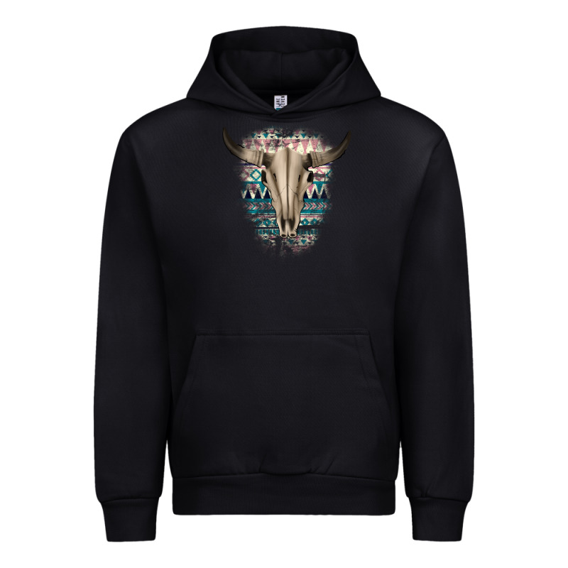 Western Aztec Bull Skull Urban Hoodie by Bettercallsaul | Teevron