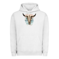 Pigment Lunar Rock Western Aztec Bull Skull Urban Hoodie - Bettercallsaul