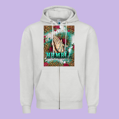 Western Humble 1 Peter 5 6 Car Air Freshener Zipper Hoodie Designed By Jasminsmagicworld