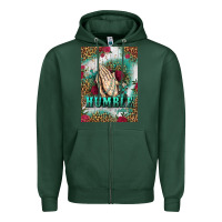 Sports Green western humble 1 peter 5 6 car air freshener Zipper Hoodie - Jasminsmagicworld