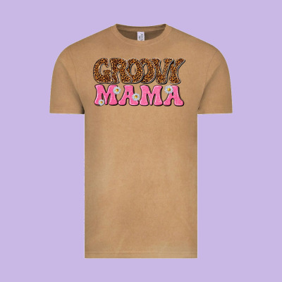 Groovy Mama Vintage Tee Designed By Texasbilliewilder