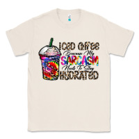 Natural coffee because my sarcasm needs to stay png Classic Tee - CowhideDigitalArt