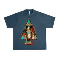 Midnight Navy arrowhead horse Urban Heavy Tee - RanaPortraitStore