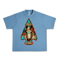 Pebble Blue arrowhead horse Urban Heavy Tee - RanaPortraitStore