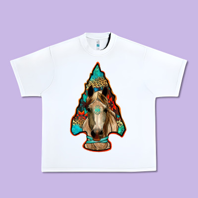 Arrowhead Horse Urban Heavy Tee Designed By Ranaportraitstore