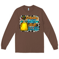 Chestnut whiskey bent hell bound Long Sleeve Tee - CowhideDigitalArt
