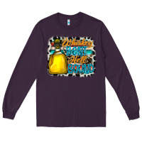Plum whiskey bent hell bound Long Sleeve Tee - CowhideDigitalArt