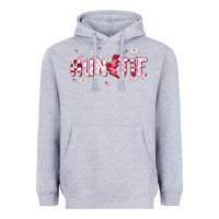 Heather Grey auntie Heavyweight Hoodie - MaliasSmallBusiness