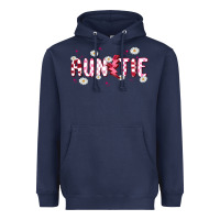 Navy auntie Heavyweight Hoodie - MaliasSmallBusiness