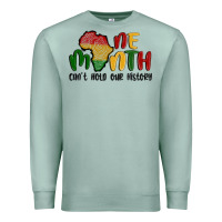 Seafoam one month cant hold our history Premium Sweatshirt - MaliasSmallBusiness
